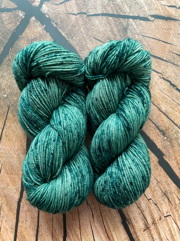 Mossy forest sock/fingering weight 80/20 (115 grams)