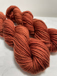 Red fox non-superwash worsted weight (50 grams)